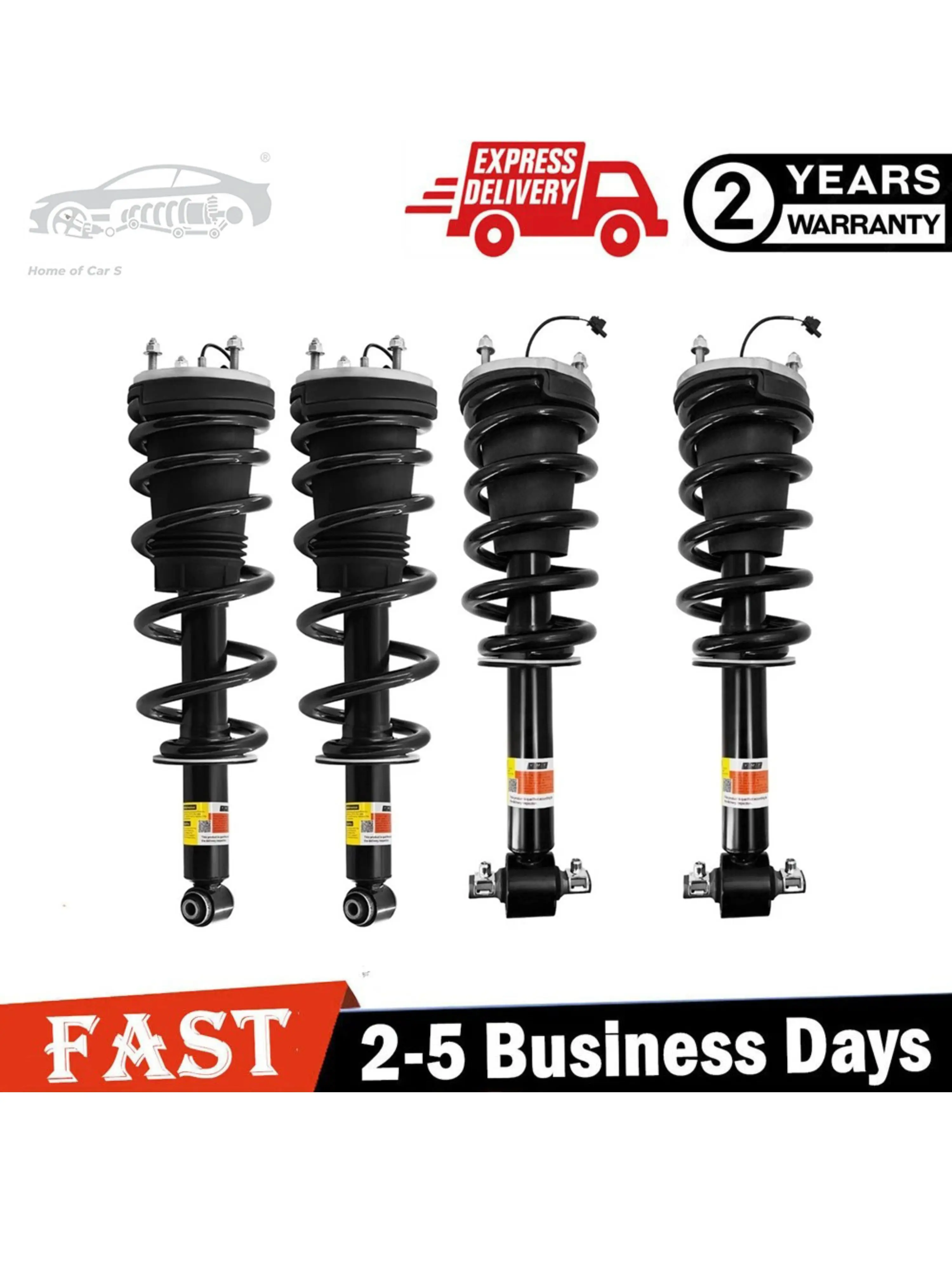 

Front + Rear Shock Struts Magnetic For 2021-24 Escalade Chevy Tahoe GMC Yukon XL