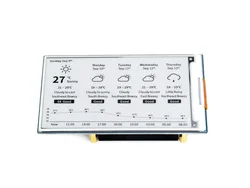 Waveshare 4.26inch e-Paper display HAT, 800x480, Black/White, SPI Interface Low Power, for Raspberry Pi/Jetson Nano/Arduino/STM3