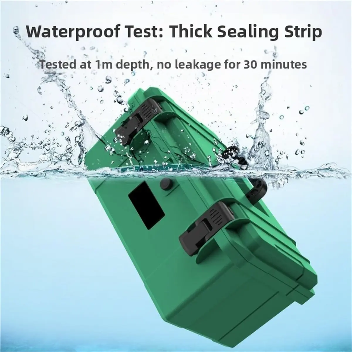 PHONE&GEAR  Portable Plastic Tool Box Waterproof Professional MF Electrician Storage Protection Shockproof Portable Tool Box