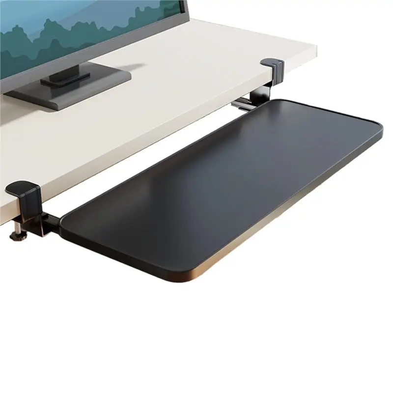 

EYFL-Desktop Extension Board Drawer Slide Rail Keyboard Stand Adjustable Height H-Shaped Universal