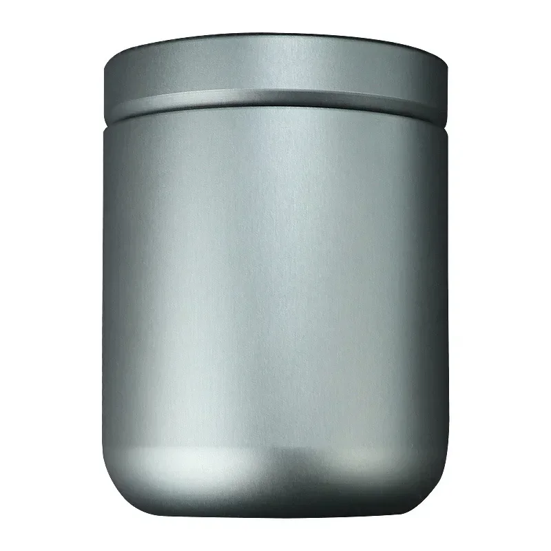 Thickened Aluminum Alloy Water-proof Sealed Container Tea Medicine Capsule Bottle Outdoor Camping EDC Tool Titanium Seal Bottle