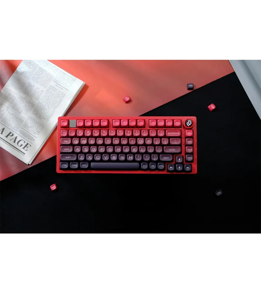 Keycap Sublimation mechanical keyboard cap custom wooting keycap PBTMOA height