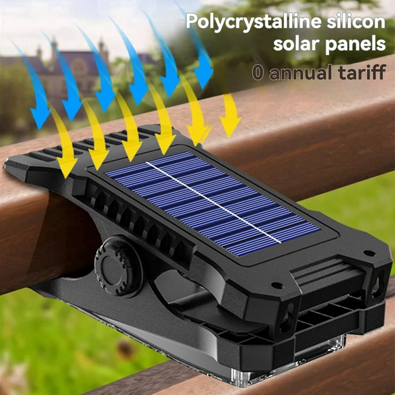 Solar Charging Garden Clamp Light Motion Sensor Light Balcony Yard Wall Waterproof Sensor Light Waterproof Sensor Light