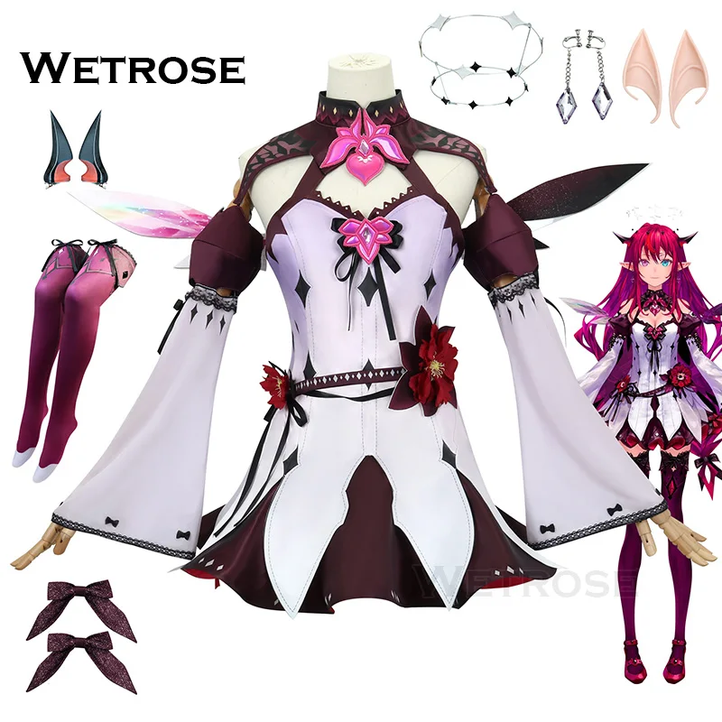 【Wetrose】In Stock IRyS Cosplay Costume Hololive Vtuber Holo EN HOPE Full Set Wig Halloween HOPE YabaIRyS SeisoRyS