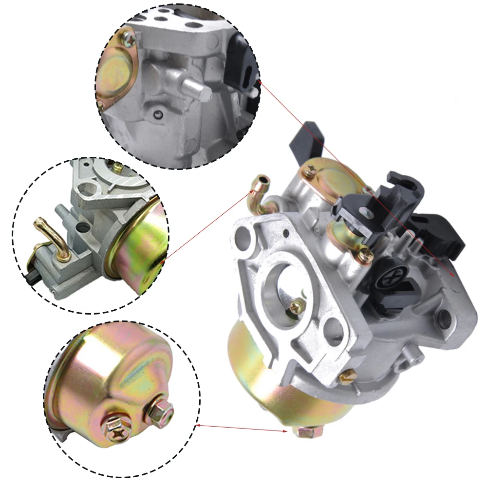 جديد المكربن Carb الألومنيوم المكربن لهوندا الطاقة GX270/GX240 177F/173F محركات المكربن #1