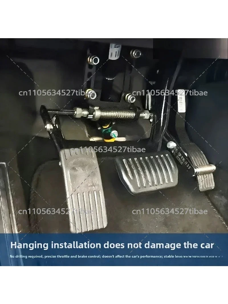 C5 Disabled Car Modification Left Foot Extension Pedal Complete Installation Guide Throttle Guide for Enhanced Driving Experienc