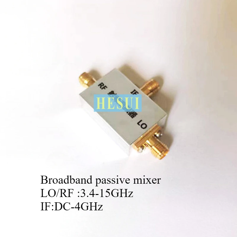 3.4-15G broadband passive mixer Up-conversion down-conversion  microwave mixer spectrum shifting