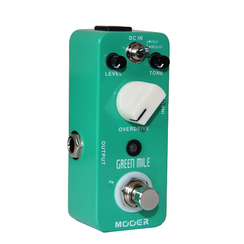 Mooer MOD1 Green Mile Mini Overdrive Guitar Effect Pedal Micro Electric Guitar Pedal True Bypass Guitar Parts Accessories