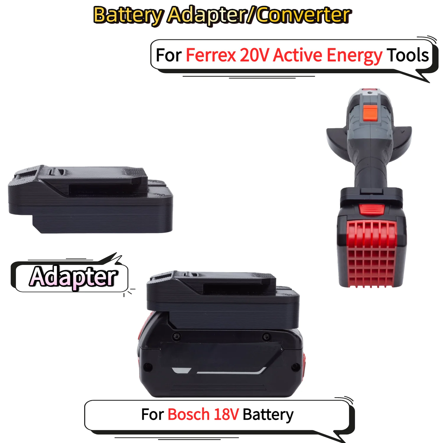 For Bosch 18V Li-Io…