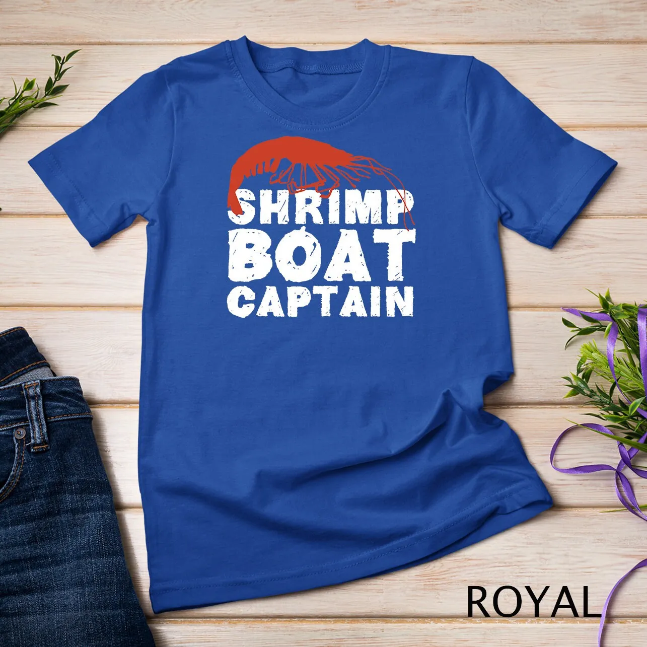 Shrimp Boat Captain Novelty Shrimping Fishing T Shirt Sweat