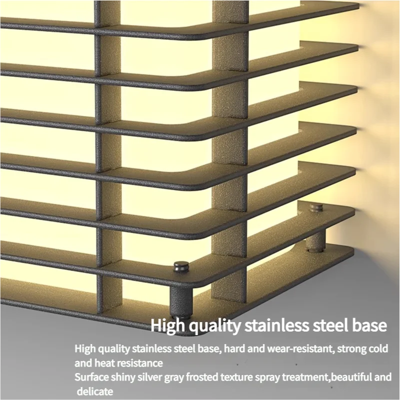 تعمل بالطاقة الشمسية الخارجية مع مصباح LED مقاوم للماء IP65 مع استخدام مزدوج للكهرباء والطاقة الشمسية لإضاءة تزيين جدار الفناء #5