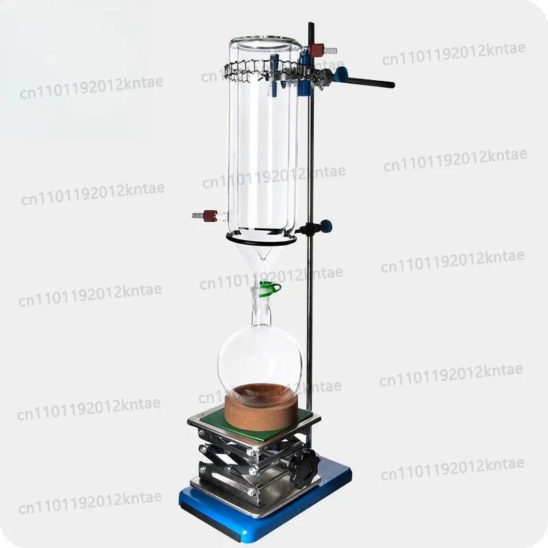 Glass micro-distillation apparatus for extraction and purification, 2l/5l chemistry experiment kit with heating mantle