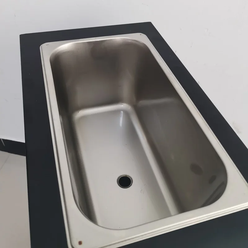 Three Flavors Ice Cream Making Machine Milk Tea Shop Soft Ice Cream Maker Stainless Steel Ice Cream Machine 1000W