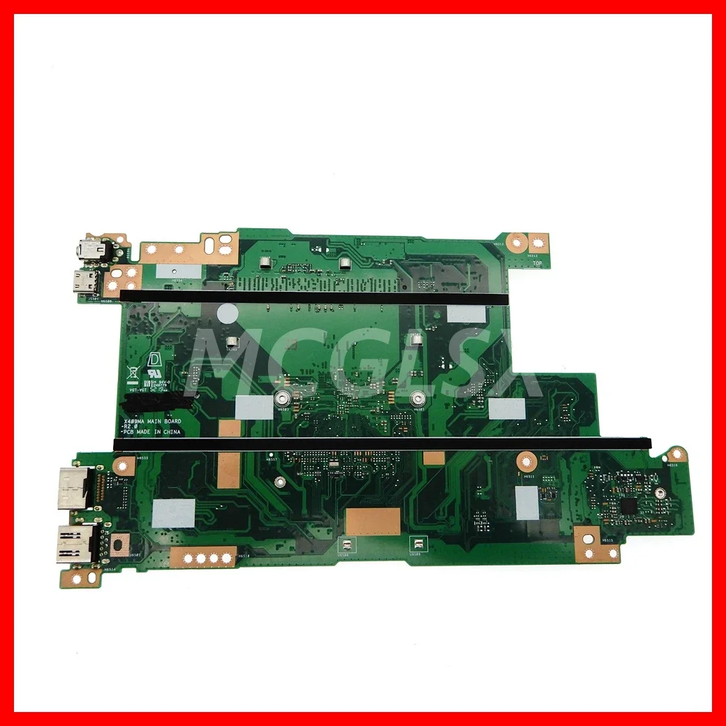 Imagem -02 - Placa-mãe do Portátil para Asus X409ma X409m M409d M409da X509d X509ma M509d M509da N4000 N4100 N5000 Cpu N5030