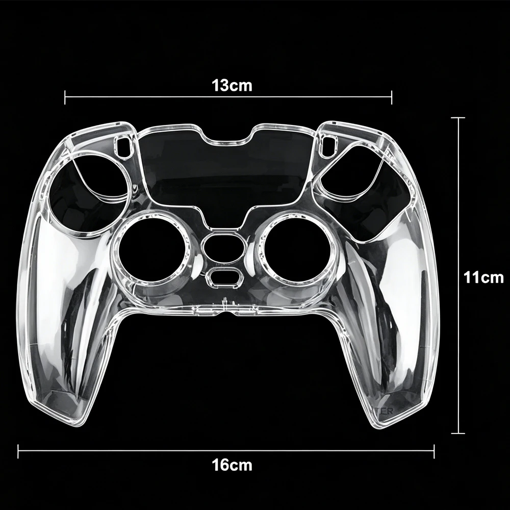 Transparente PC-Hülle für PS5-Controller Durchsichtige Schutzhülle Stoßfeste Schutzhülle für Playstation 5 Gamepad Gaming-Zubehör – Detail 7