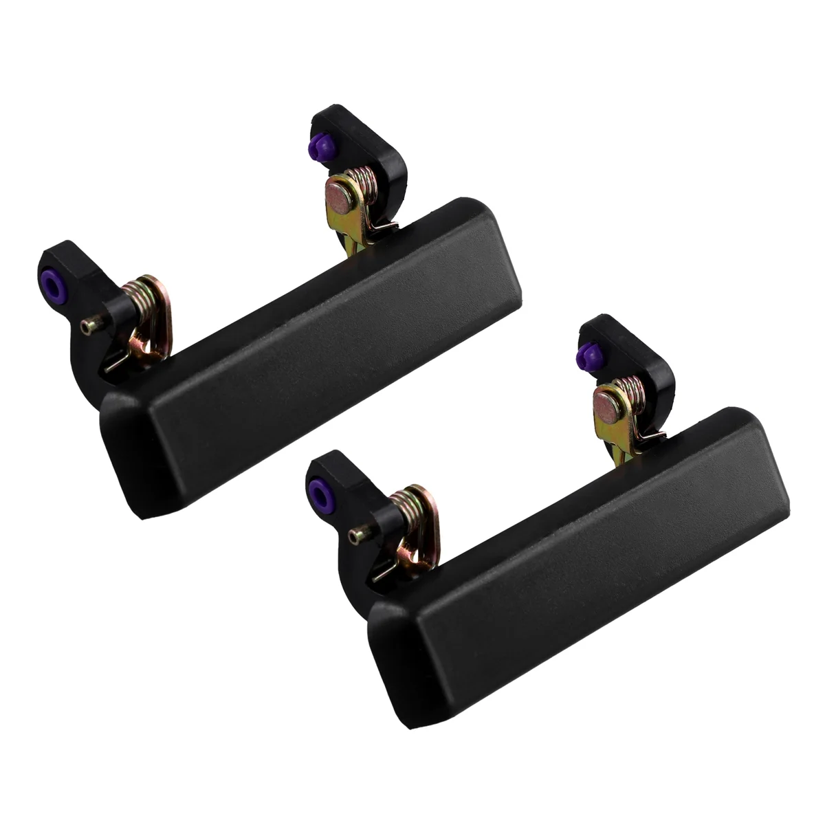 1Pair Set Car Outside Exterior Door Handles Black Left Right for Suzuki Samurai 1986-1995 8281083000, 8282083000 image 3