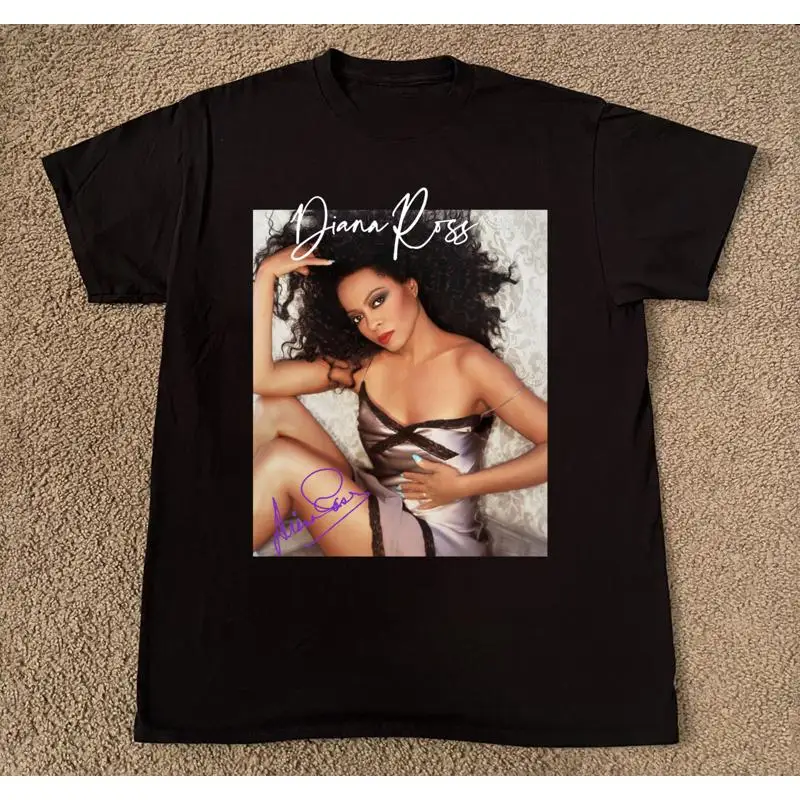 Diana Ross Signature Music T Shirt Ge073