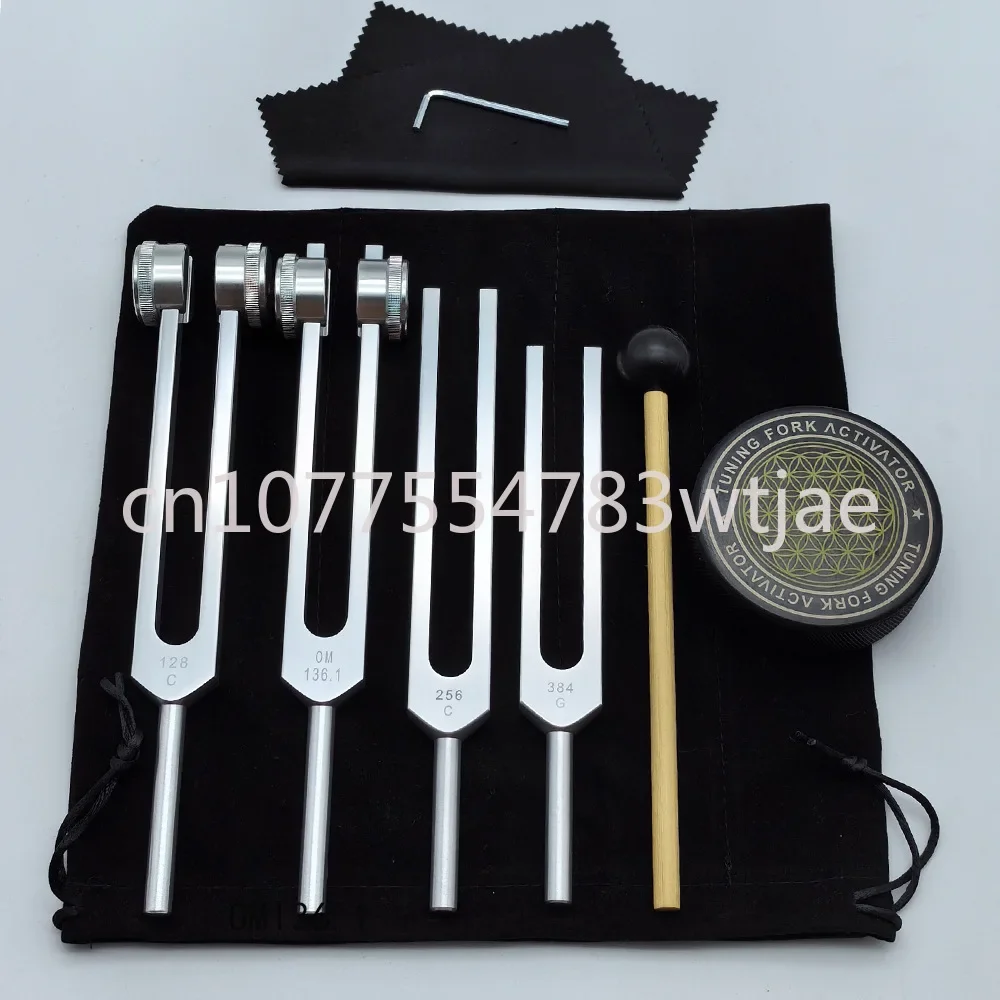 

128C OM136.1 256C 384G aluminum alloy tuning fork set tuning fork activation block