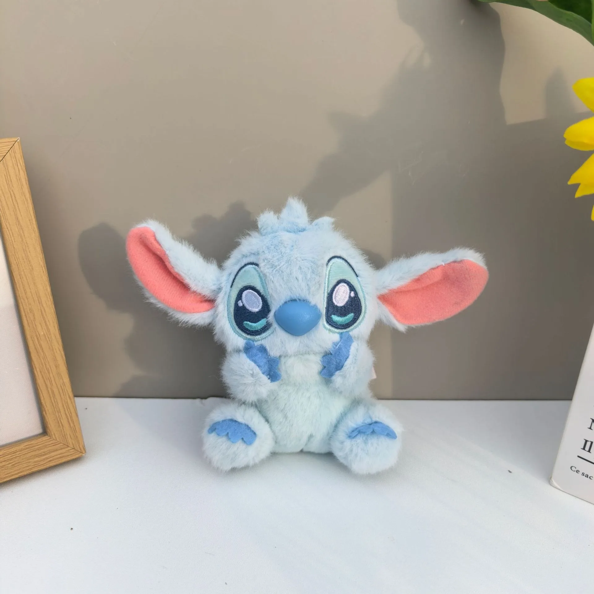 لطيف غرزة الملاك ألعاب من نسيج مخملي مفتاح سلسلة دمية دمية زوجين دمية غرزة ظهره قلادة هدية صغيرة