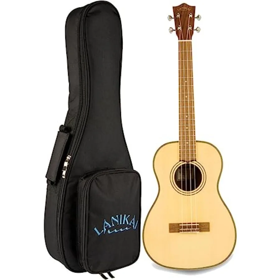 

4-String Ukulele in Chrome SPSTB with Durable Finish and Bright Tone for Live Performance and Practice