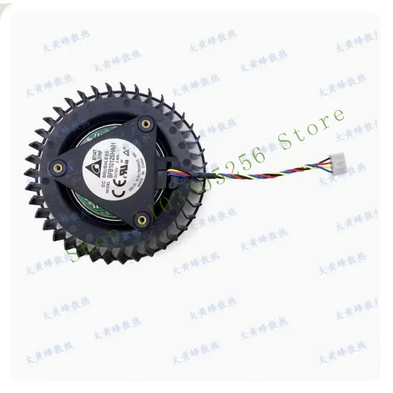 WYORESY для видеокарты AMD 5700 5700XT Vega56/64 с турбовентилятором BFB1012SHA01, детали