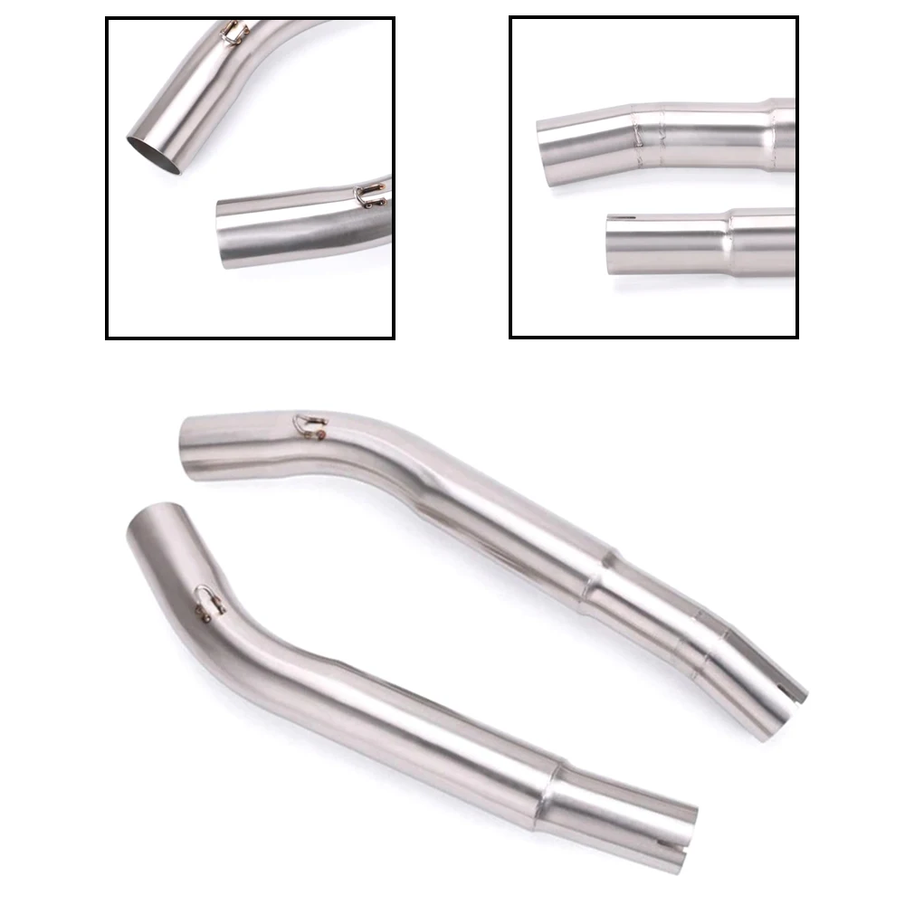 unique Hot Sale Very Durable 1 Set Motor Exhaust Pipe Middle Link Pipe for Suzuki Hayabusa GSX-R 1300 2008-2017