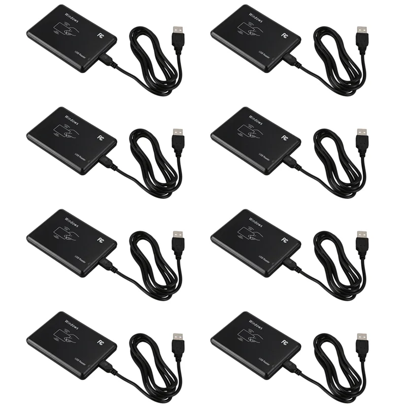 

N05R 8X USB RFID Настольный считыватель идентификационных карт Бесконтактный считыватель карт