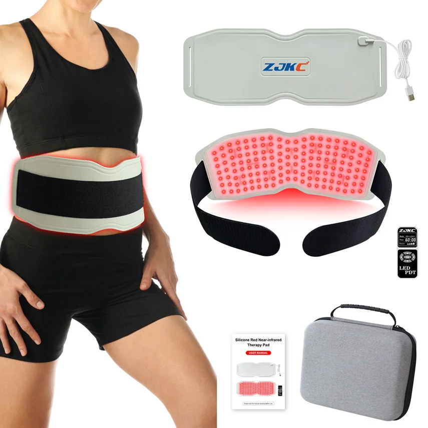 

ZJKC 24W Led Red Light Therapy Devices Heat Pads for Knees Back Shoulder And Neck Pain Relief Would Healing 660nm 850nm 940nm