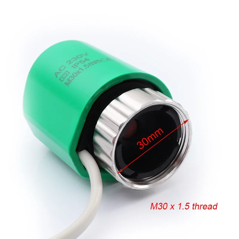 Thermal Actuator NC 230V for Underfloor Heating Manifold Normally Closed / Open Electric