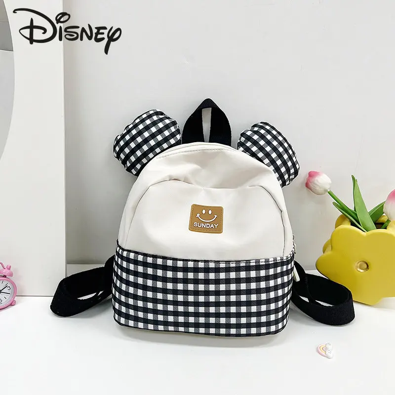 Disney Mickey New Children's Backpack Moda Escola Estudante de Alta Qualidade Cartoon Leisure Lightweight Travel Backpack