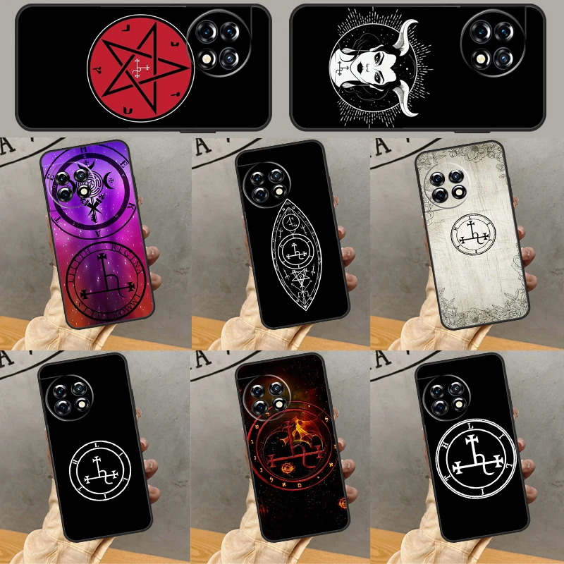 Sigil of Lilith For OnePlus Nord CE 3 Lite CE 2 Lite 2T N10 N20 N30 8T 9RT 10T 10R 9 10 Pro 11 Phone Case