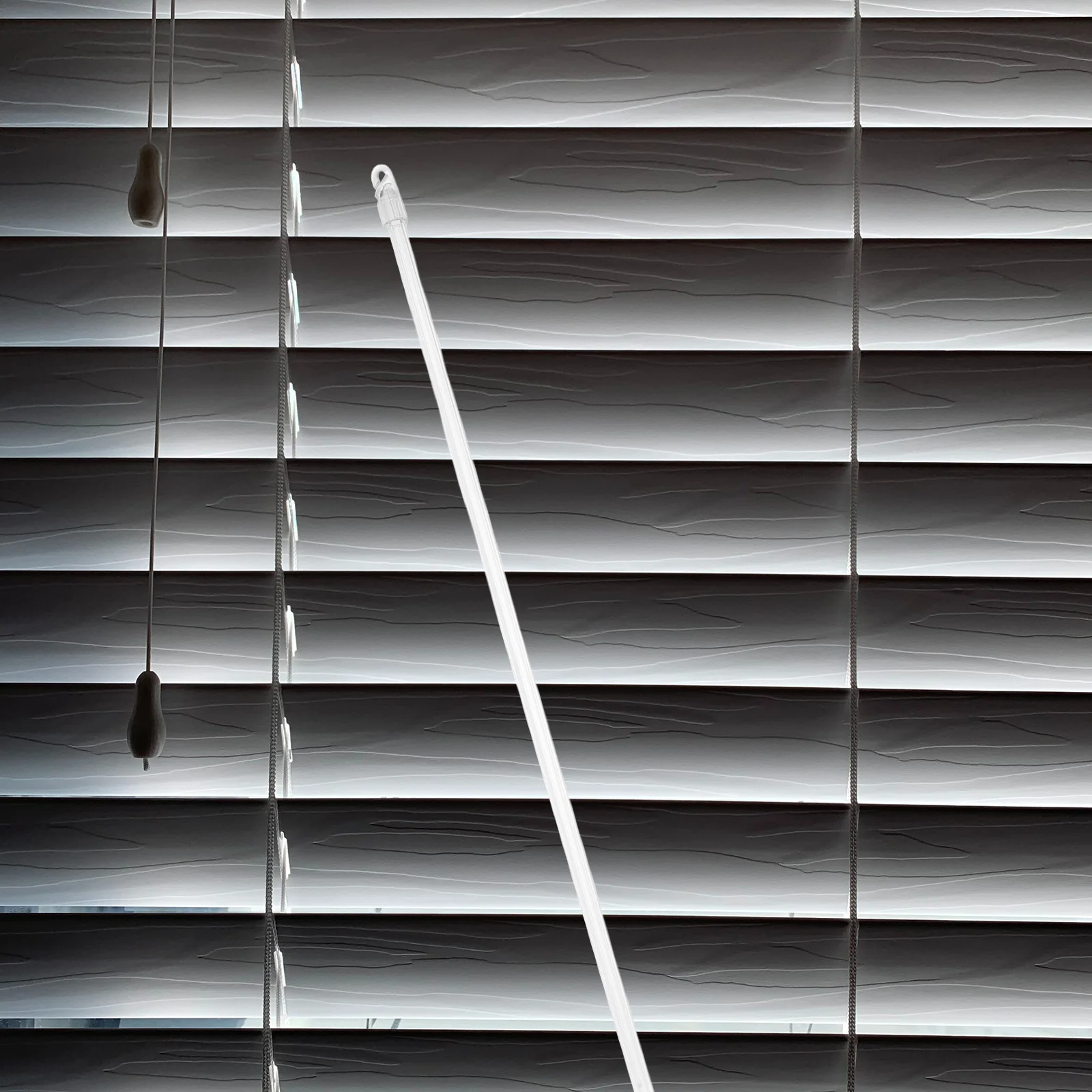 

2pcs 43Cm Clear Blind Rod Curtain Pull Wand Replacement Parts Long Tilt Opener Drapery Stick Vertical Window Blind Repair Tool