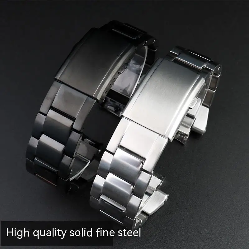 Solid Precision Steel Watch Chain For Men Adapted To Casio 5672 MTG-B3000 Quick Release Metal Watch Strap Waterproof Bracelet