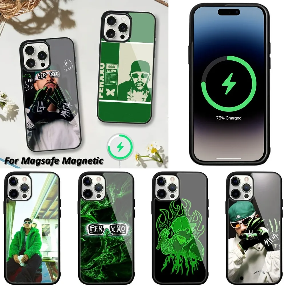 

Feid Nitro Jam Ferxxo Phone Case For iPhone 15,14,13,12,11 Pro Max Plus Wireless Charging