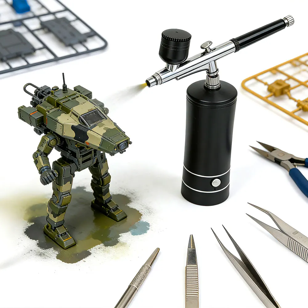 Multifunctionele draadloze mini-airbrushset Spuitpomp Gen Pen Luchtcompressorkit Draagbare luchtborstelset Kunstschilderij Spuitmodel