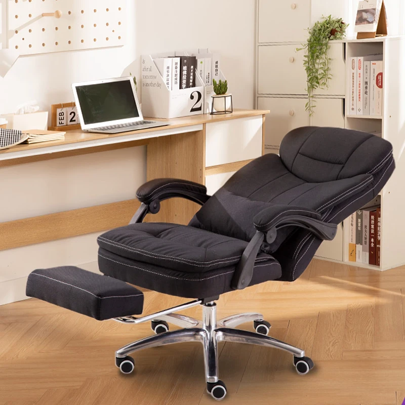 Adjustable Handle Executive Office Chair Lumbar Back Support Luxury Free Shipping Work Chair Professional Sillas Home Furniture