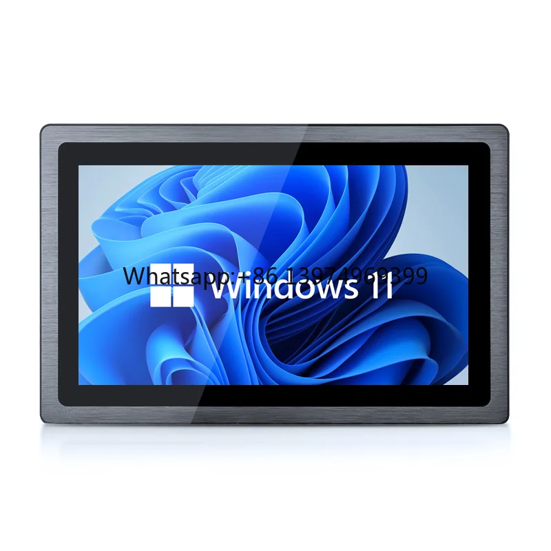 10.4 15 15.6 21.5 Inch Industrial Touch Screen Panel PC IP65 Waterproof Core I3/i5/i7 2GB RAM 16GB Memory Card Stock Aluminum