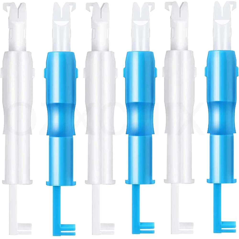 

2/6Pcs Automatic Needle Threader DIY Tool Home Hand Sewing Machine Device Thread Auto Needle Cross Stitch Sewing Accessories