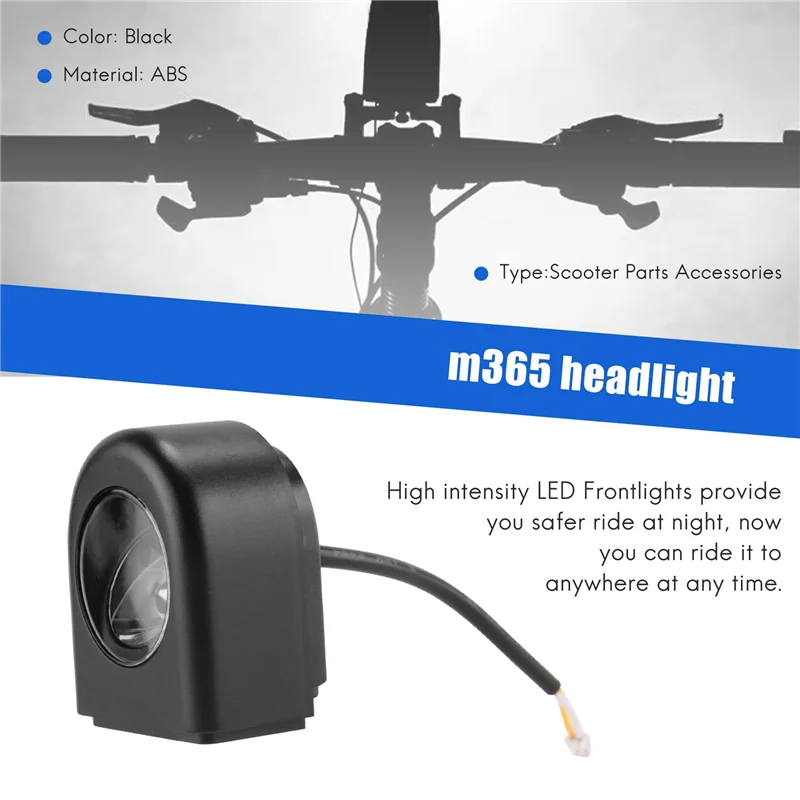 

Efficient Headlight Lamp Led Light Front Lamp Replacement For Xiaomi Mijia M365 Electric Scooter Parts