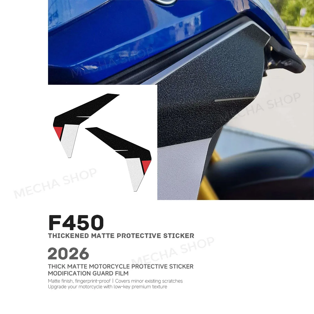 For F 450 GS 2026 F450GS Trophy Protection Tank Pad 3D Stickers