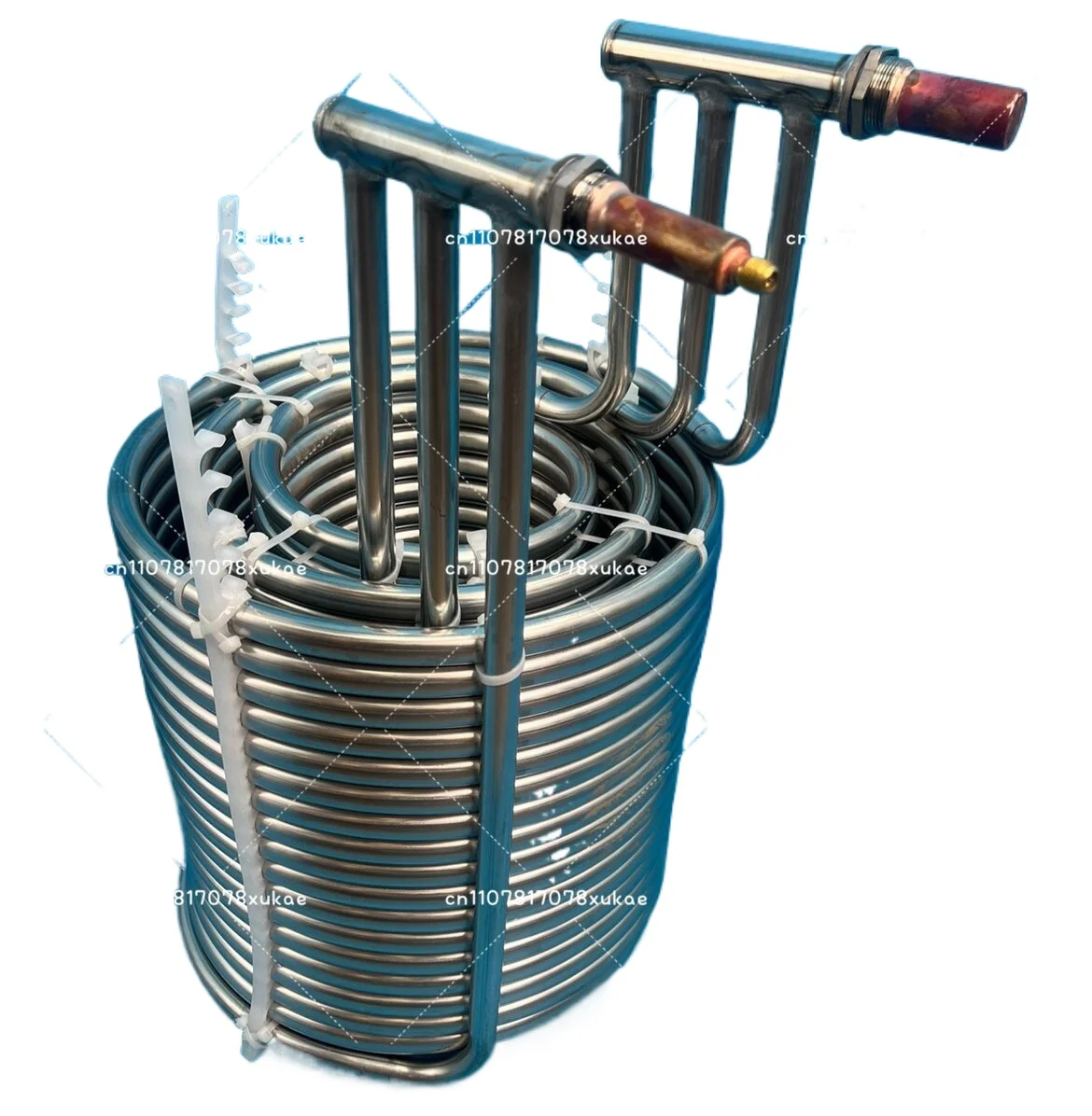 Industrial Chiller 3P5P10P Pi 304 Stainless Steel Refrigeration Coil Evaporator Heat Exchange Cooler