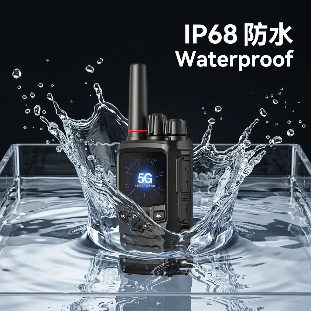 

4G LTE POC Radio Global Network 5000KM Long Range Walkie Talkie Handheld Two Way Radio Waterproof Intercom Long Battery Life