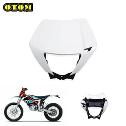 Motorcycle For KTM Headlight Cover Head Light Shroud Housing Mask Guard Freeride E-SM 2016 Freeride E-XC 2015-2018 Accessories