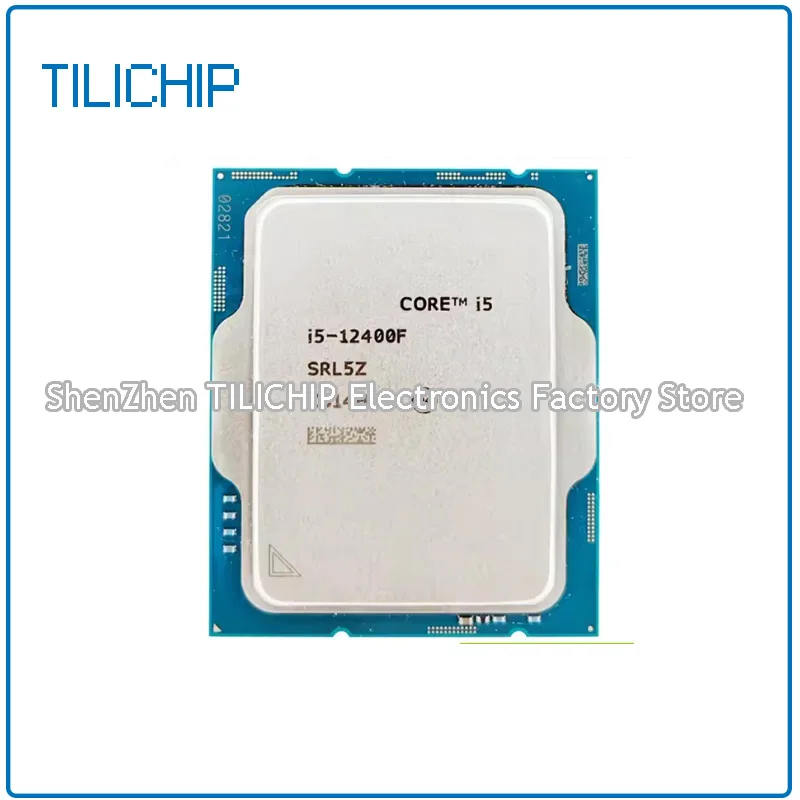Brand new i5 12400F 2.5GHz 6-Core 12-Thread CPU Processor 10NM L3=18M 65W LGA 1700 No cooler