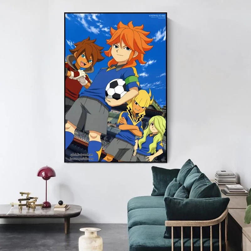 Inazuma أحد عشر ملصق قماش الساتان ديكور المنزل جدار الفن النسيج المشارك طباعة 20x30 سنتيمتر ، 27x40 سنتيمتر ، 30x45 سنتيمتر ، 40x60 سنتيمتر #2