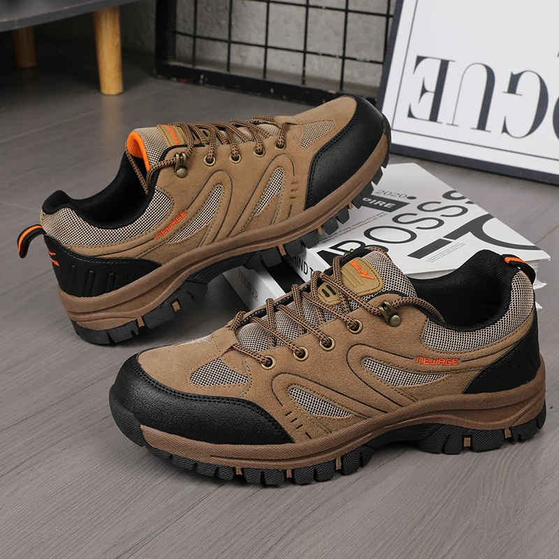 

Non-slip Men Mountain Walking Shoes Spring Summer Male Outdoor Hiker Trekking Shoes Breathable Boy Climbing Shoes