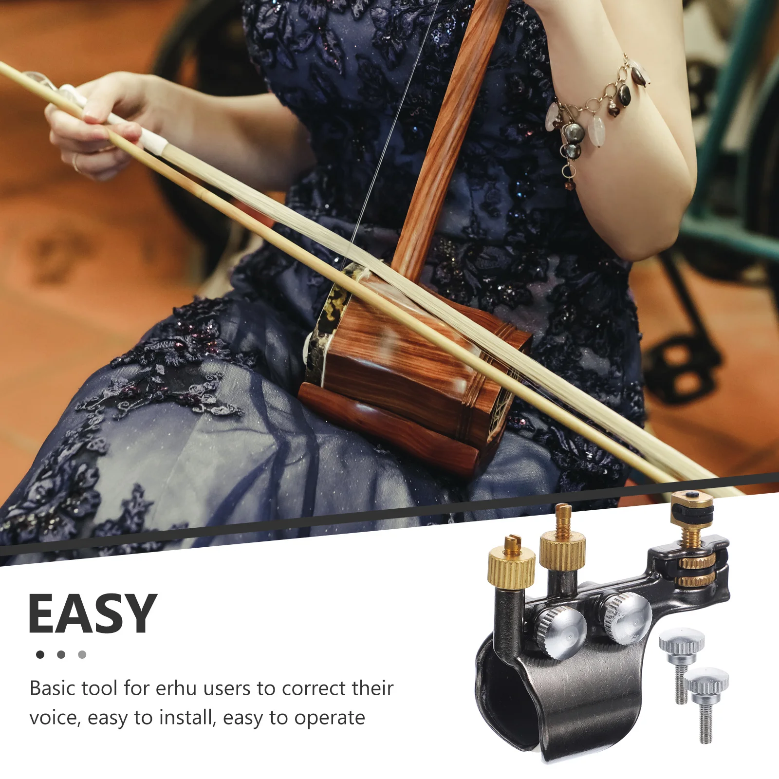

Erhu Tuner Music Instrument Accessories Adjusters Professional Musical Accessory