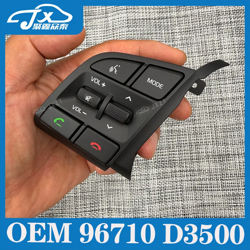 For Hyu-ndai Tucson 2015-2020 Steering Wheel Multimedia Remote Control Button Switch for Vehicle