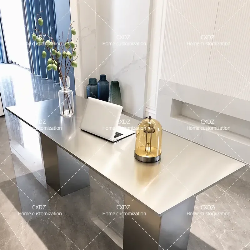 Clothing store stainless steel display props, jewelry display table, Nakajima display stand, industrial wind and water table,