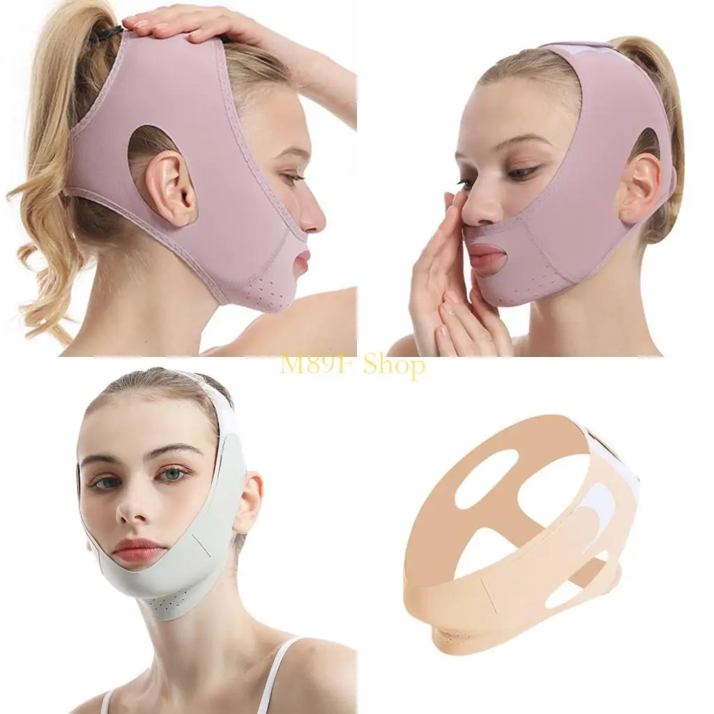 M89f vラインシェーピングリフティングベルトダブルチンレデューサーvシェイプスリミングフェイスマスク
